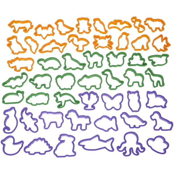 50-Piece Wilton Animal Cookie Cutter Assortment