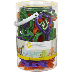 50-Piece Wilton Animal Cookie Cutter Assortment