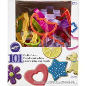 Wilton 101-Piece Plastic Cookie Cutter Assortment